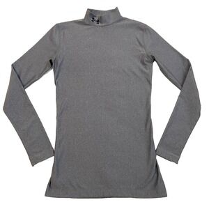 Under Armour Women's Long Sleeve Compression ColdGear Active Shirt Gray Size SM
